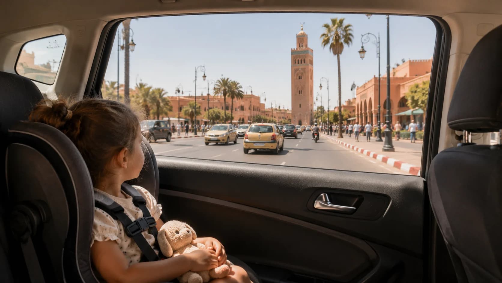 Familie roadtrips vanuit Marrakech: Veiligheid, autostoeltjes en praktische tips voor ouders