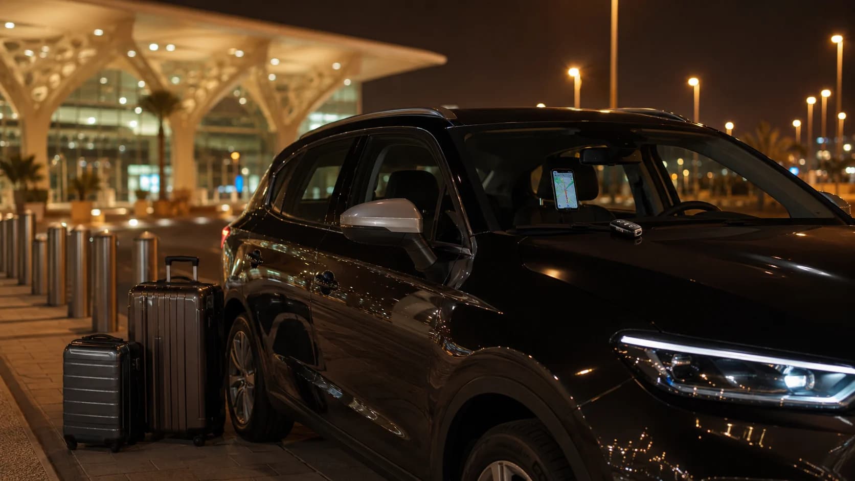Late-Night Arrivals at Marrakech Menara (RAK): Car Pickup & Driving to Your Riad Safely