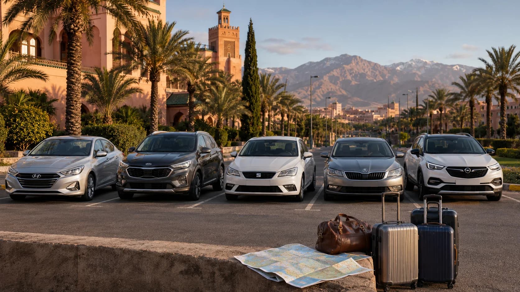 Reliable Rentals in Marrakech: Hyundai, Kia, SEAT, Škoda and Opel Compared