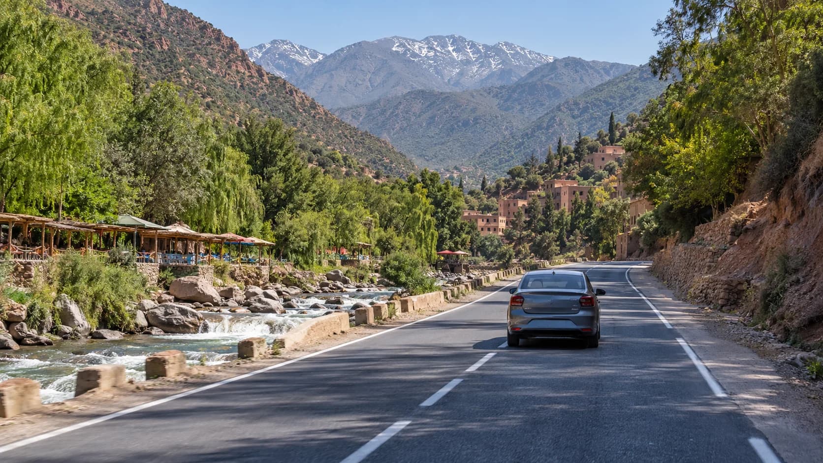 Marrakech à Setti Fatma en voiture : Itinéraire, Parking & Excursion d'une journée