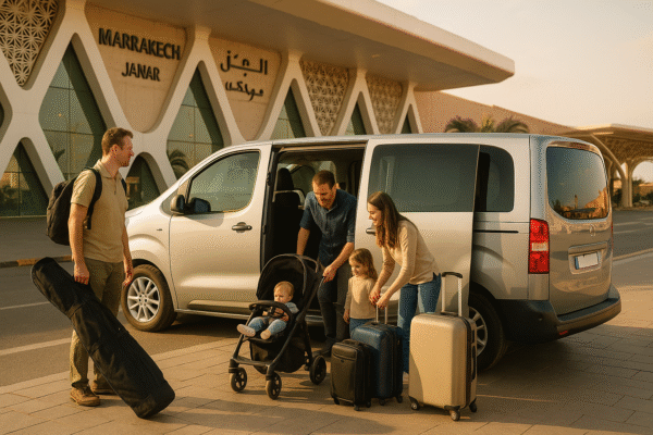 Airport Delivery for Vans & 9-Seaters in Marrakech