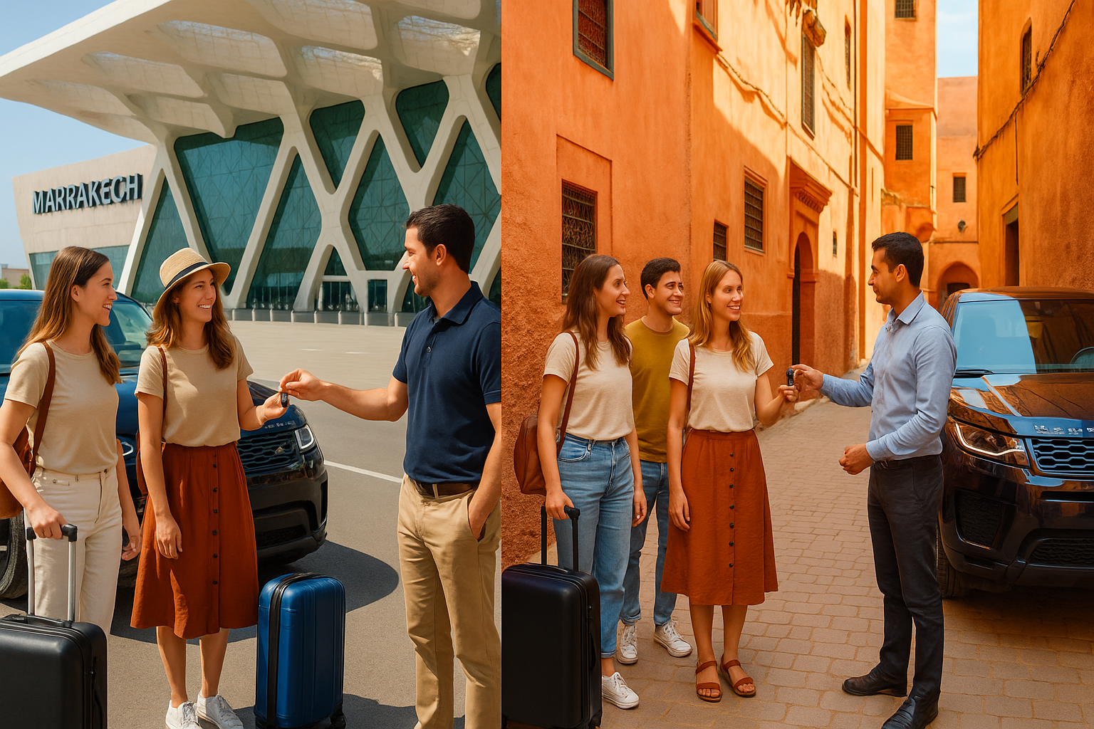 Airport Delivery vs Hotel/Riad Delivery in Marrakech: How MarHire Handles It