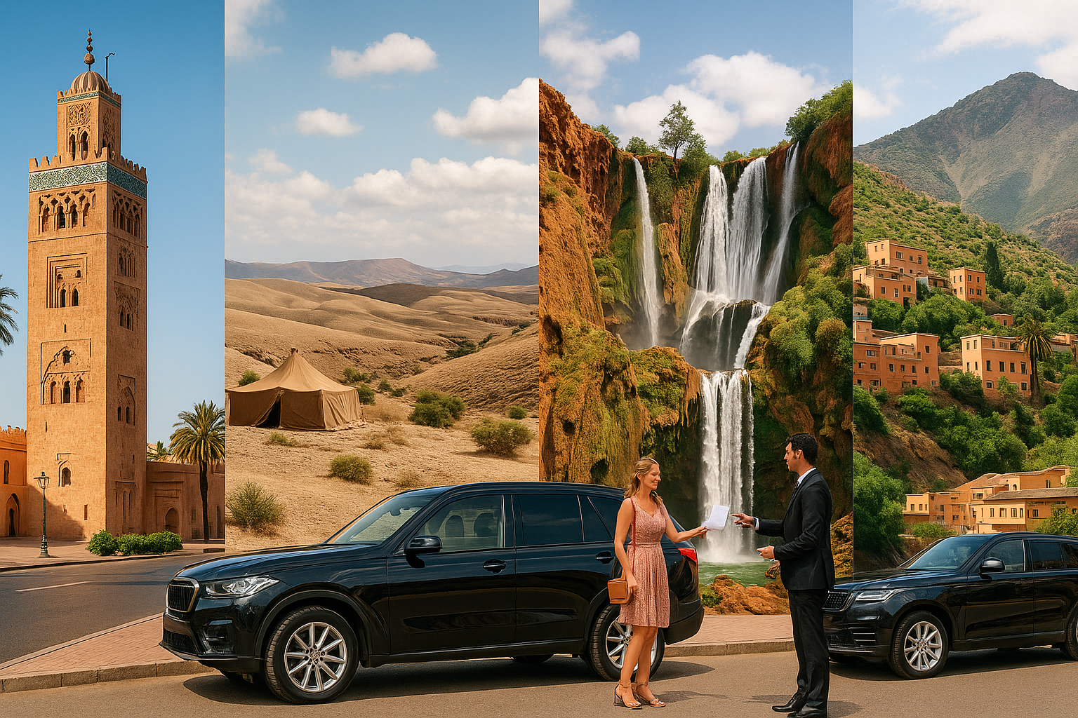 Day Trips from Marrakech with Private Transfer: Agafay, Ourika, Ouzoud, Imlil