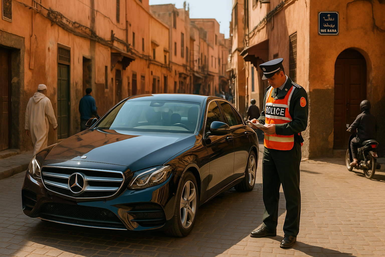 Driving in Marrakech: Medina Access, Police Stops & Required Car Documents