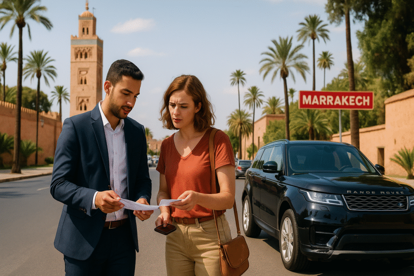 What Happens in Case of an Accident or Scratch in Marrakech?