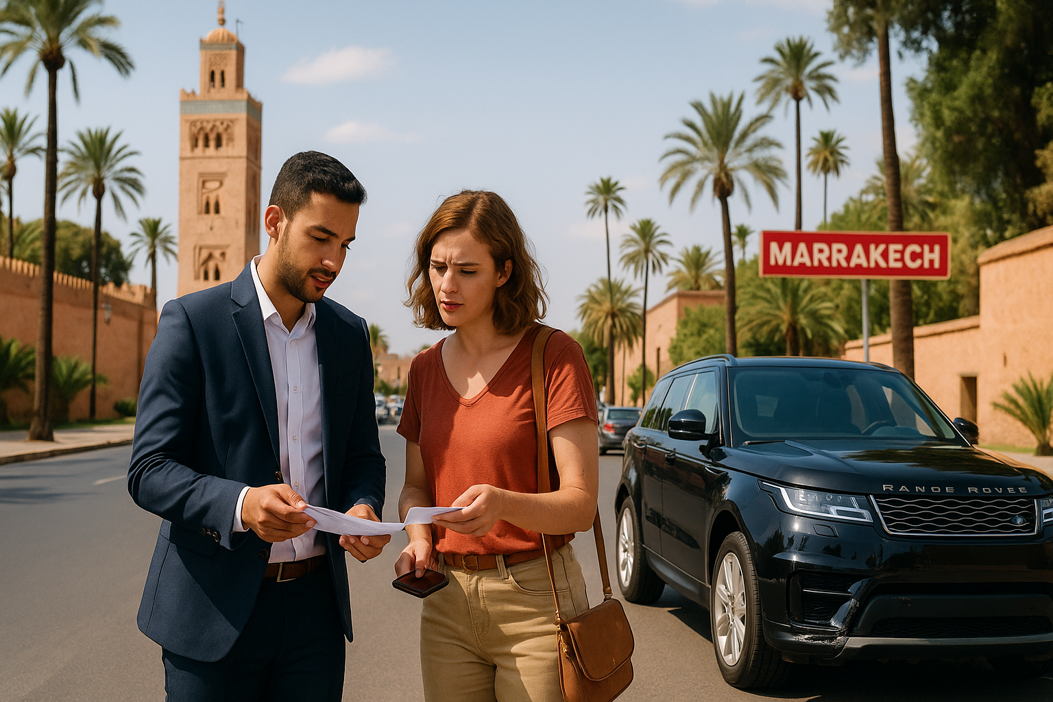 What Happens in Case of an Accident or Scratch in Marrakech?