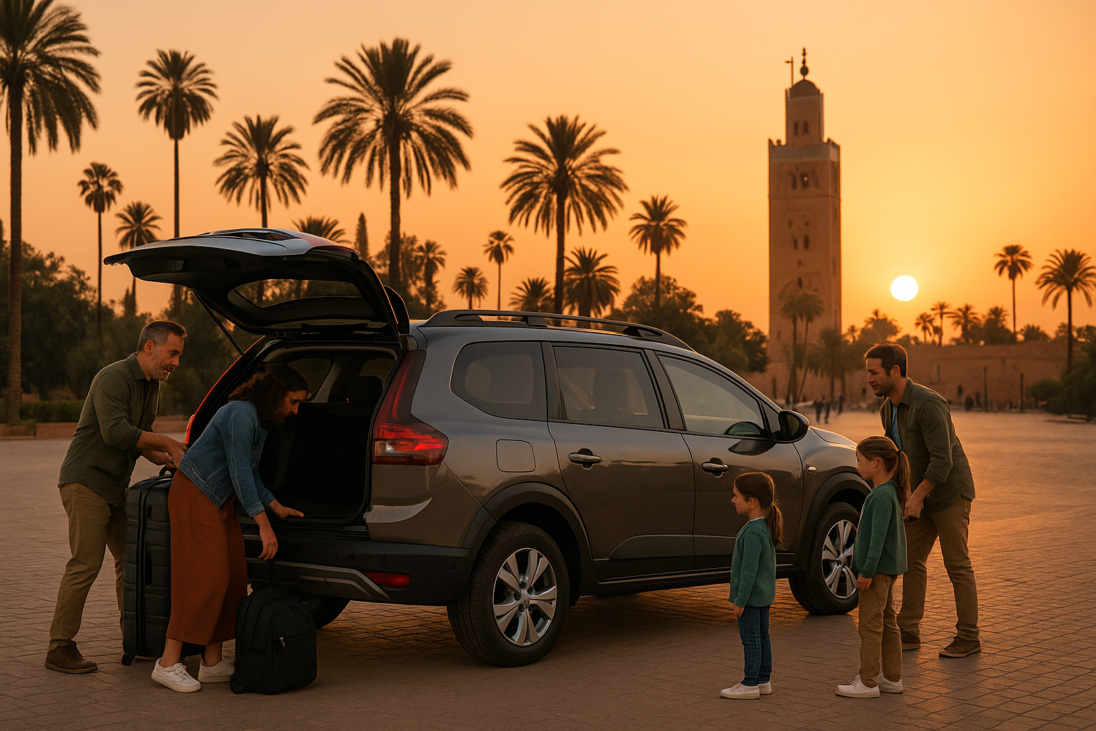 Which 7-Seater Models Are Available in Marrakech? (Dacia Jogger, Lodgy, VW Caddy & Minivans)
