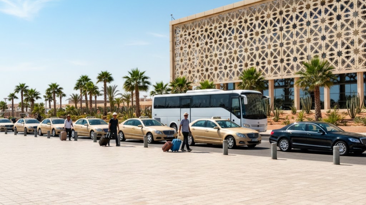 Private Transfer, Taxi or Bus from Marrakech Airport — Which One Is Best for Tourists?