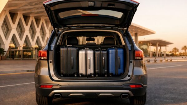 Airport Luggage + Big Trunks Which Marrakech Rental Cars Fit 4 Large Suitcases