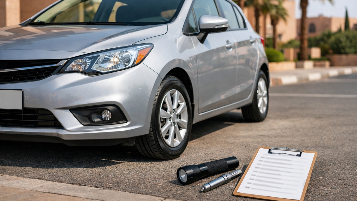 Marrakech Car Rental Inspection Checklist: 20 Photos That Save You From Disputes