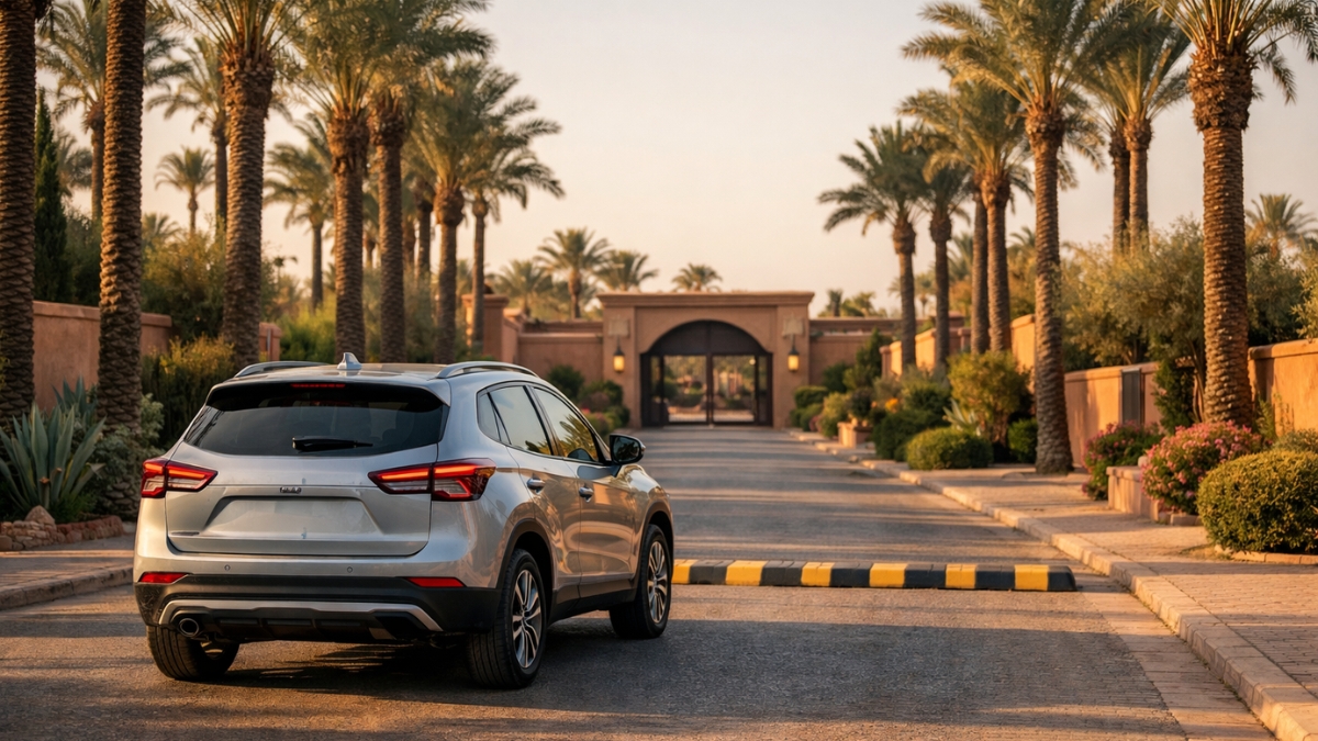 Marrakech Palmeraie Driving Guide: Speed Bumps, Resorts, Security Gates & Navigation