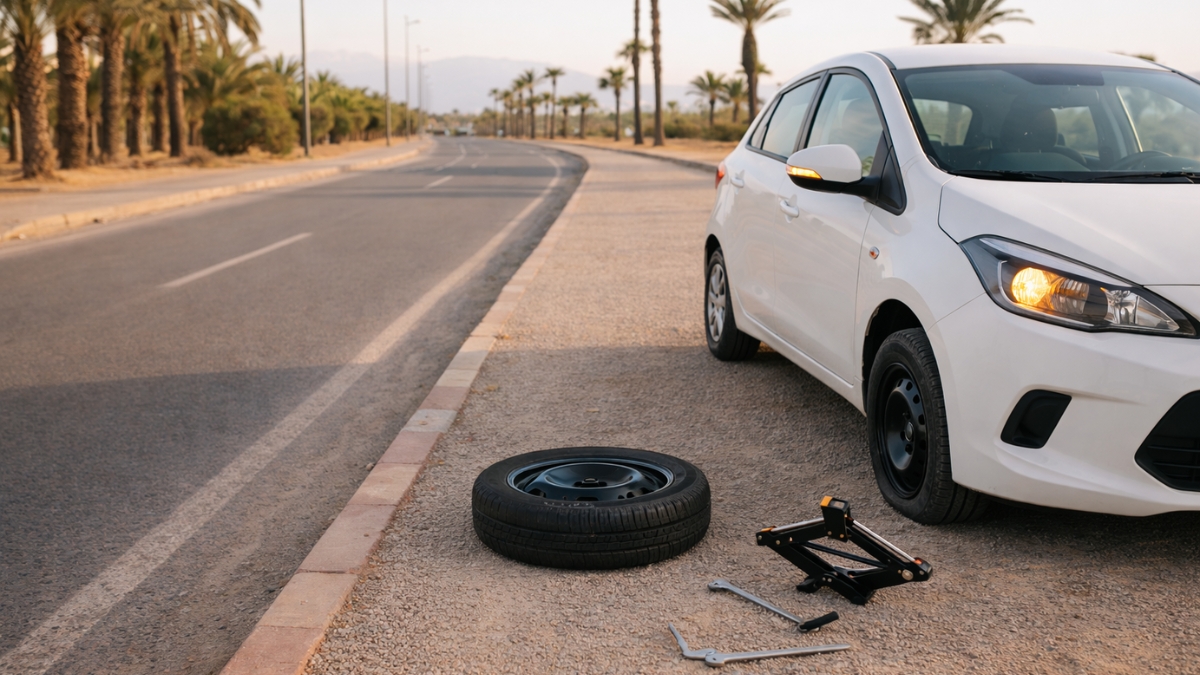 What to Do If You Get a Flat Tire in Marrakech: What’s Included and Who to Call